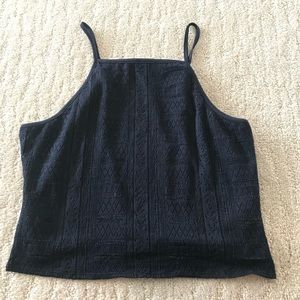 ⭐️⭐️garage navy blue tank top